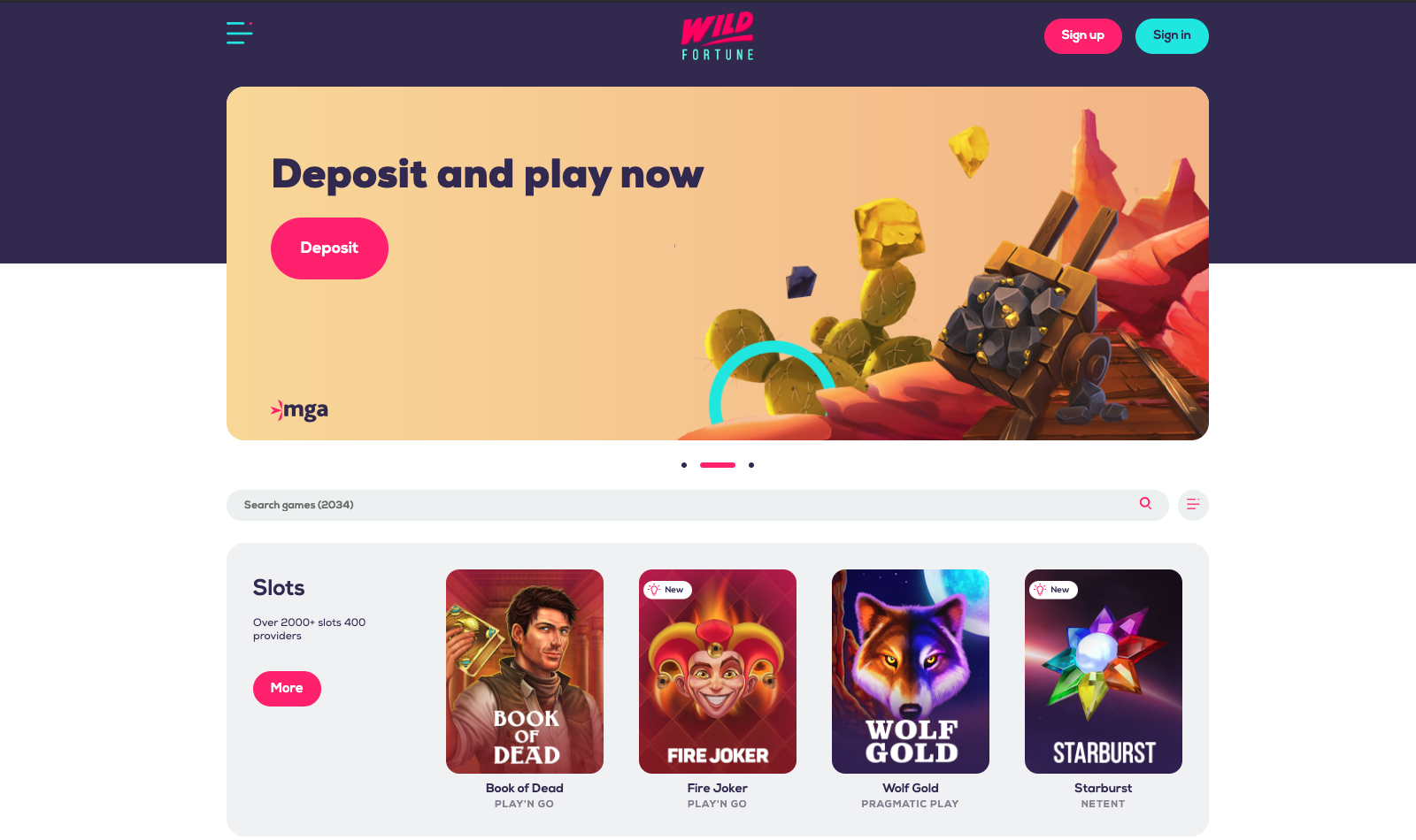 Wild Fortune Online Casino - Test in OesterreichOnlineCasino.at auf Philipp Ganster
